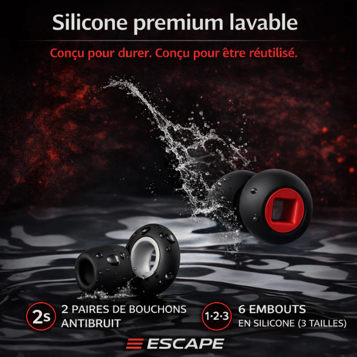 ESCAPE™ Moto Earplugs